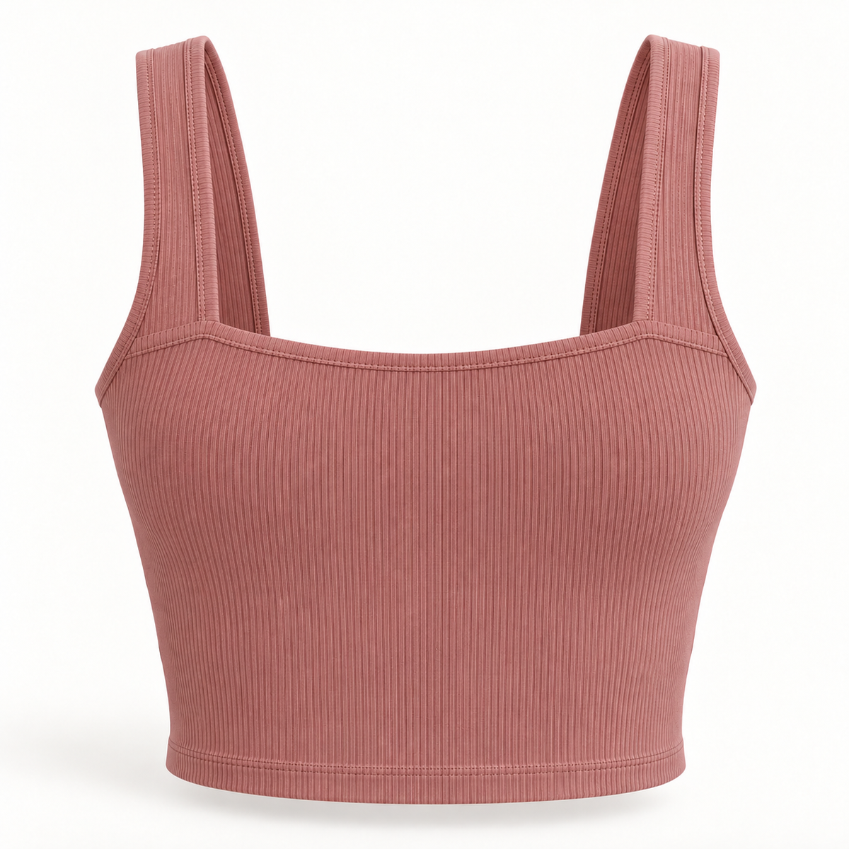 🌸 Gift-Worthy | Romantic Sweetheart Ribbed Elegance | Timeless Gathered Camisole