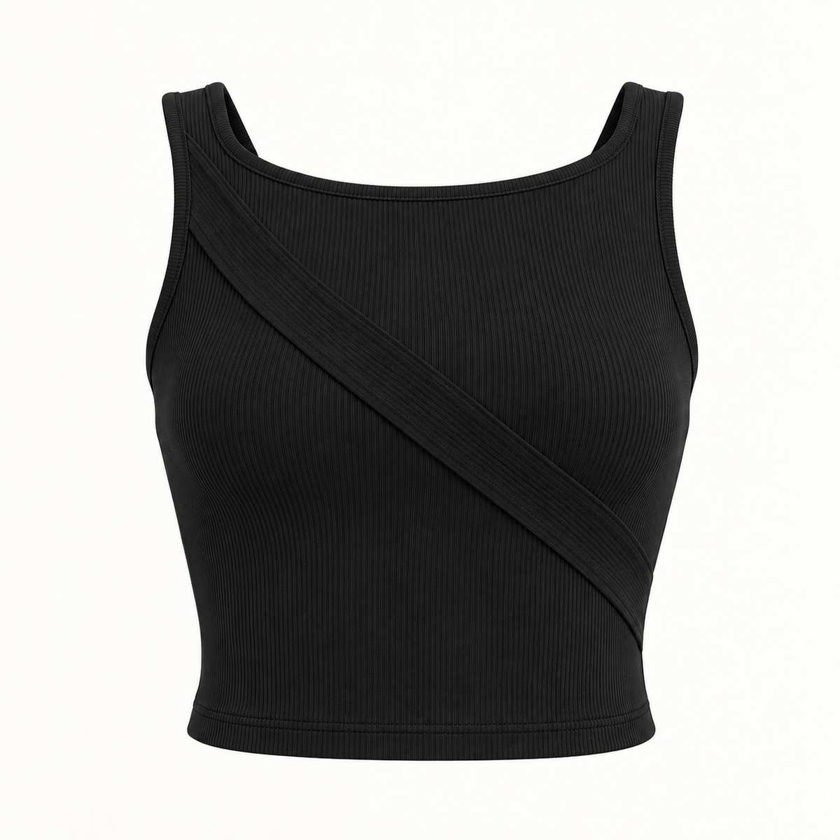 🪷 Gift-Worthy | Beautiful Diagonal Ribbed Elegance | Timeless Layered Silhouette