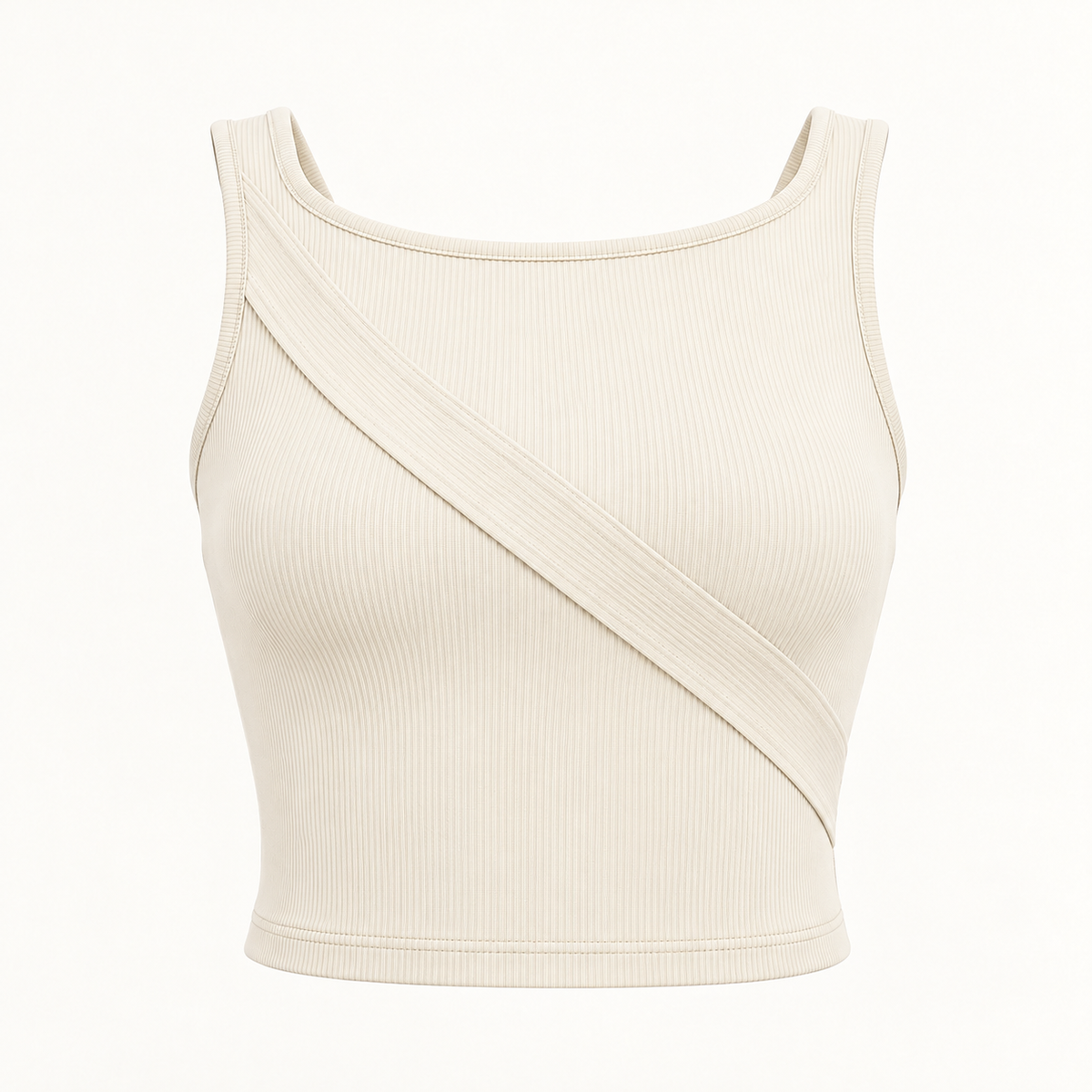 🪷 Gift-Worthy | Beautiful Diagonal Ribbed Elegance | Timeless Layered Silhouette