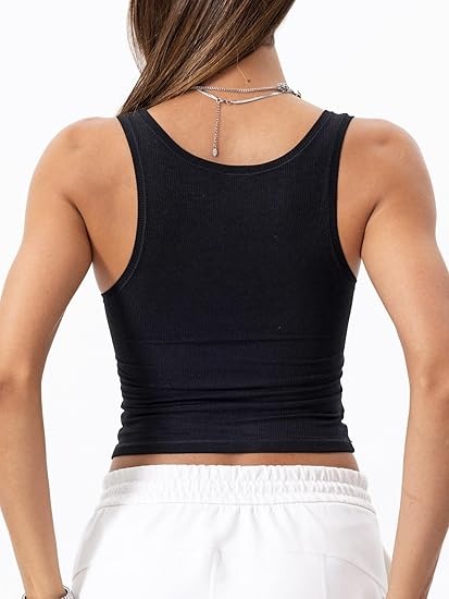 SoftForm Square-Neck Tank Top with Removable Bra Pads